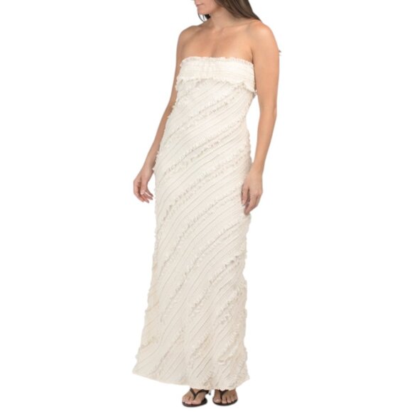 tall maxi dresses Tiered Cotton Maxi Dress for Tall Women – Liv Tall